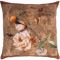 Pehmuste Home4You CASILDA 40x40 cm, ruskea ruusu
