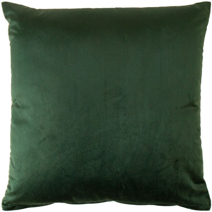 Pillow VELVET 50x50cm, dark green