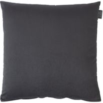 Koristetyyny sametti Home4You NEW 50x50 cm, vetoketjulla, harmaa