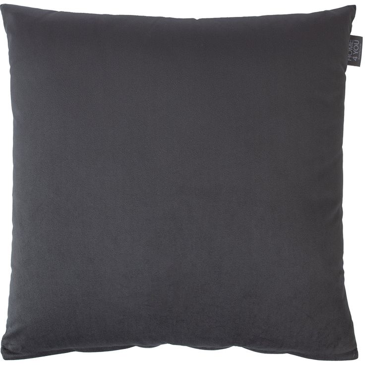 Pillow VELVET NEW 50x50cm, with zipper, grey