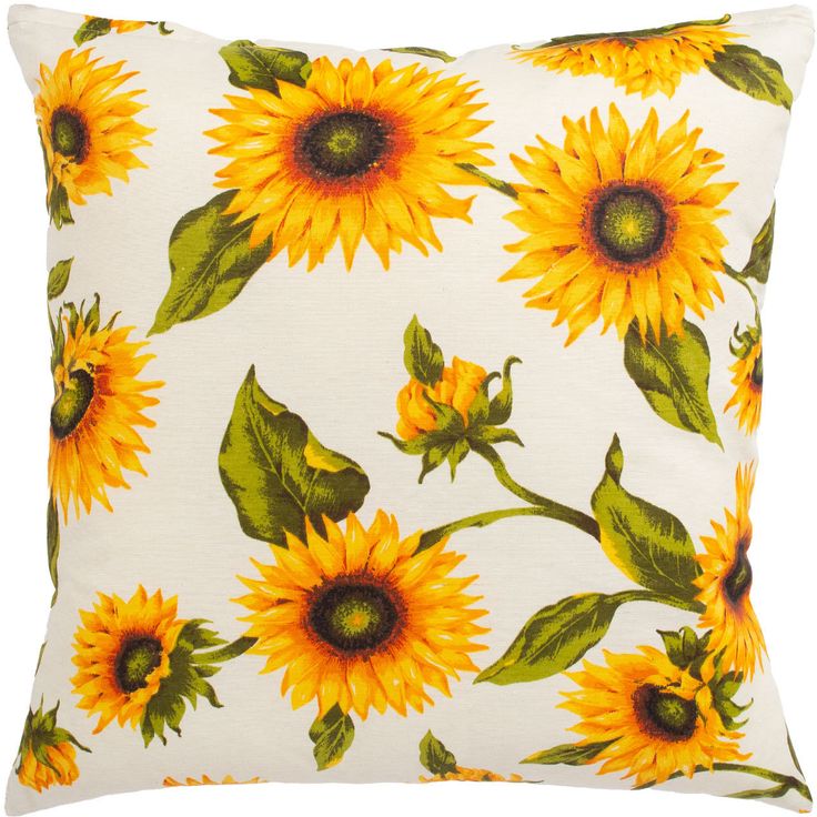Pillow LONETA NEW  50x50cm, sunflower