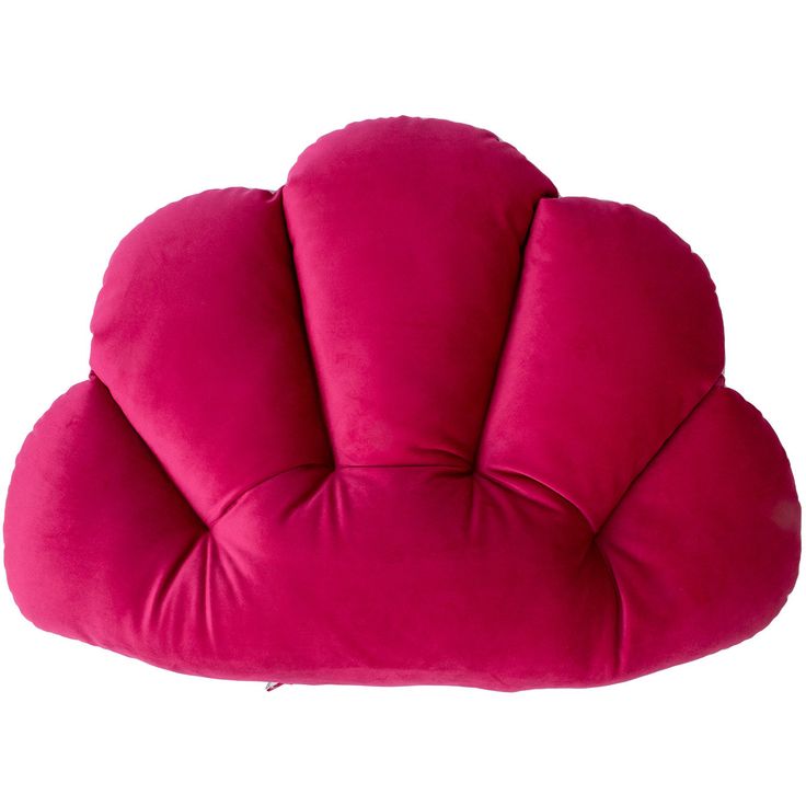 Pillow SHELL 60x40cm, dark pink