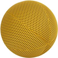 Koristetyyny Home4You BALL Ø25 cm, kulta, keltainen