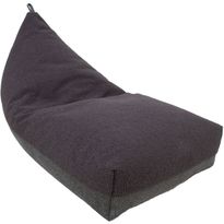 Säkkituoli Home4You LAMB BAG 130x80x20/70 cm, tummanharmaa