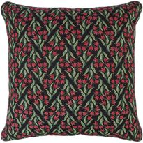 Koristetyyny Home4You HOLLY 45x45 cm, tumma kansanperinnekuosi, monivärinen