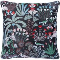 Koristetyyny Home4You HOLLY 45x45 cm, paratiisikuosi, monivärinen