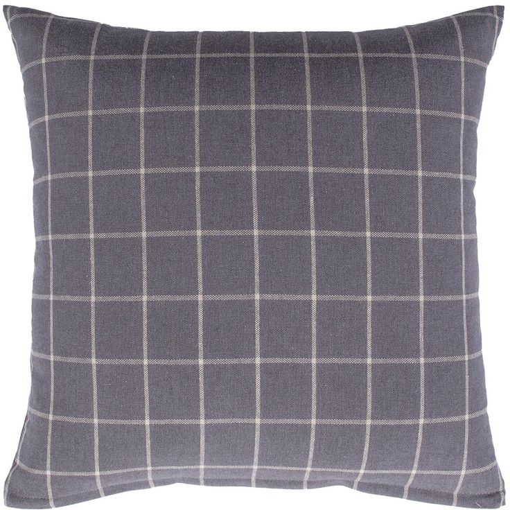 Pillow LINEN 45x45cm, gray square
