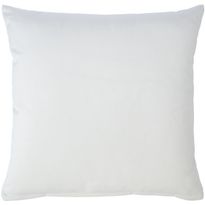 Koristetyyny sametti Home4You 2,45x45 cm, luonnonvalkoinen