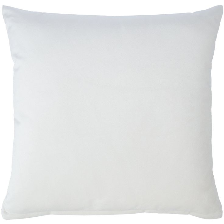 Pillow VELVET 2, 45x45cm, natural white
