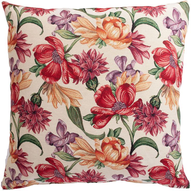 Pillow HOLLY ROSE 68x68cm, beige