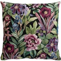 Koristetyyny Home4You HOLLY ruusu 68x68 cm, musta