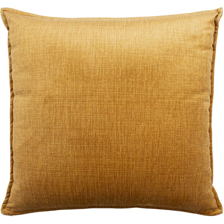 Pillow VOSS 45x45cm, ocher