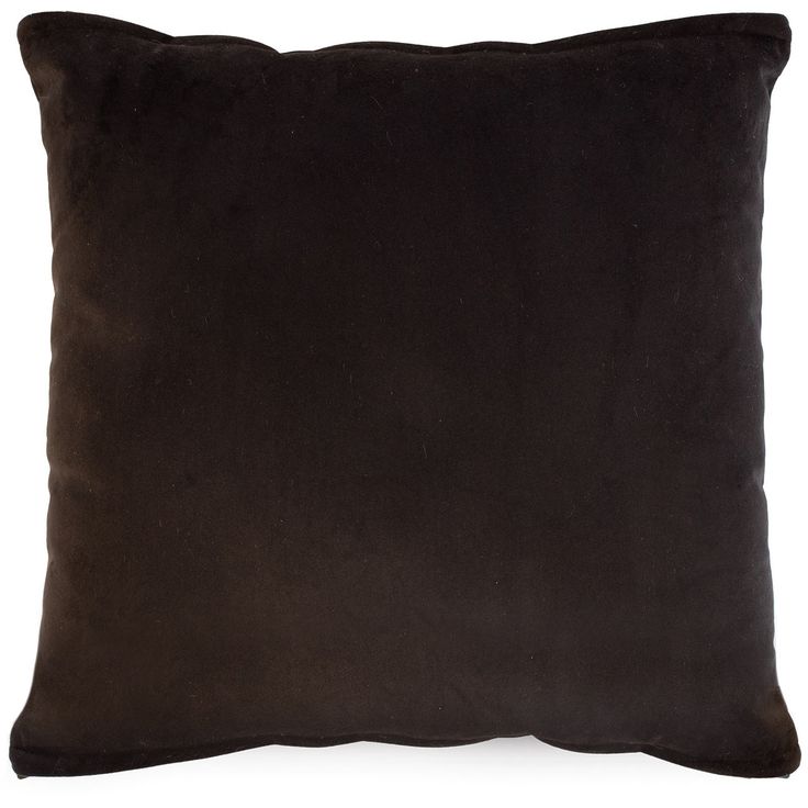 Pillow VELVET 2, 45x45cm, black