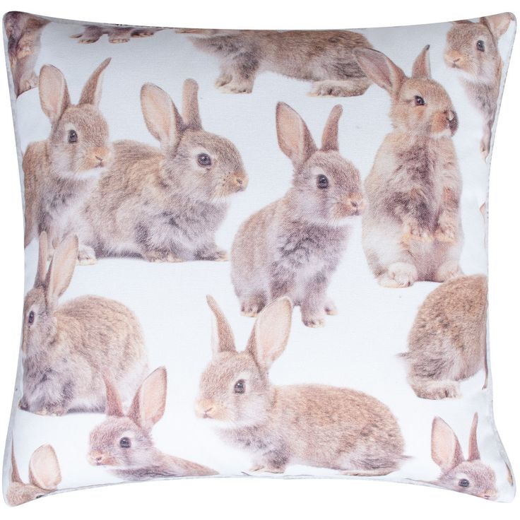 Pillow HOLLY 45x45cm, rabbits