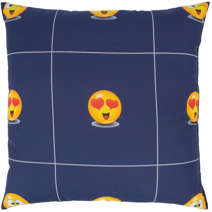 Pillow LONETA 45x45cm, emoticons