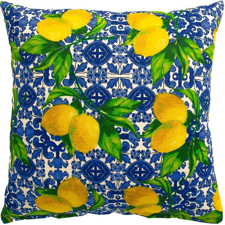 Pillow LONETA NEW 45x45cm, lemons