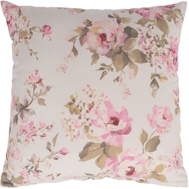 Pillow HOLLY 45x45cm, painted roses