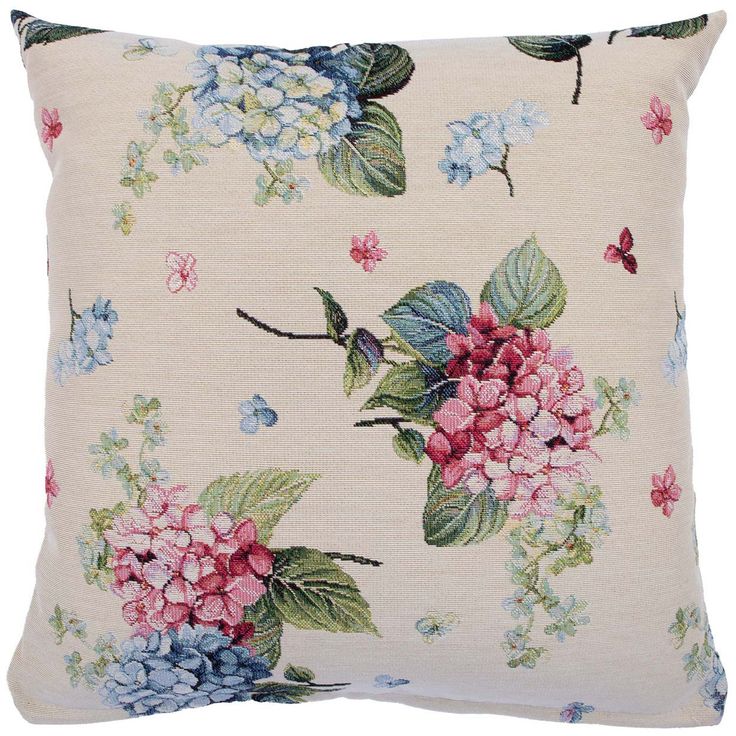 Pillow HOLLY 45x45cm, hydrangeas