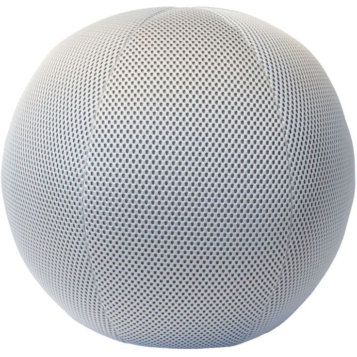 Cushion BALL D52cm, grey