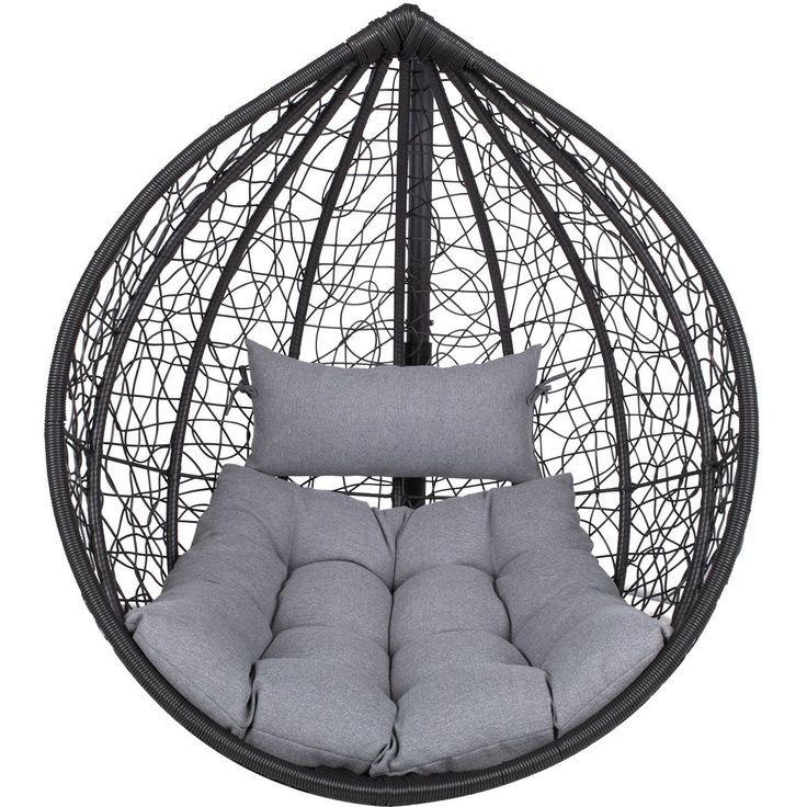 Cushion for hanging chair COCO grey