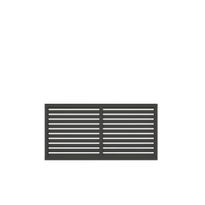 Aitaelementti Palmako Nina4 GYPNT 1800x900mm harmaa, 5kpl/pkt