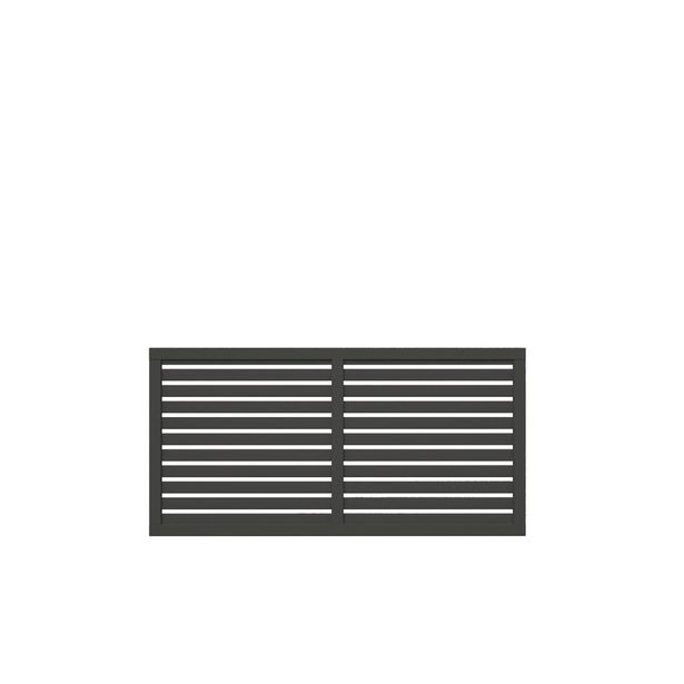 Aitaelementti Palmako Nina4 GYPNT 1800x900mm harmaa, 5kpl/pkt