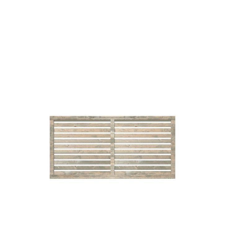 Aitaelementti Palmako Nina4 GYVPI 1800x900mm painekyllästetty harmaa, 5kpl/pkt