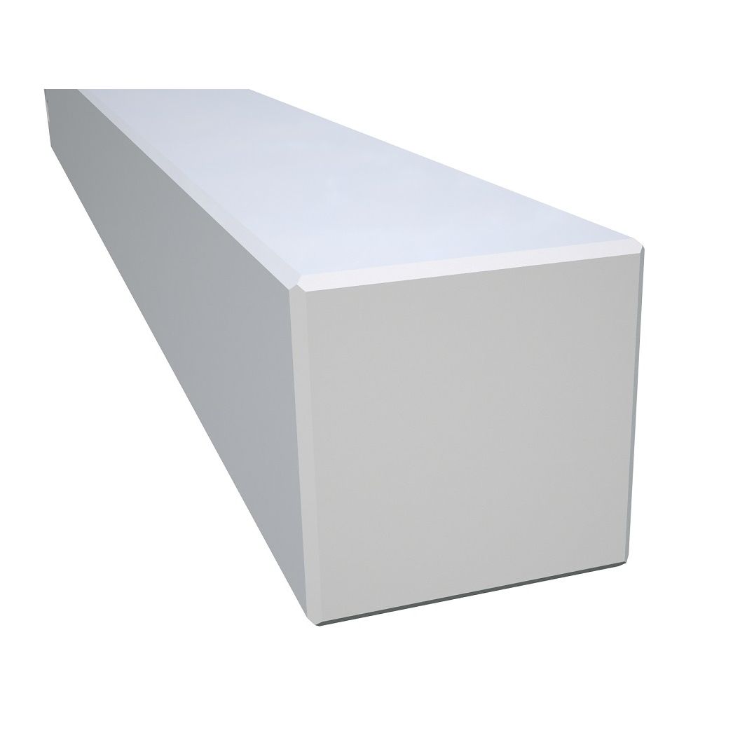 Liimapuutolppa Palmako, 90x90x1600mm, valkoinen, 5kpl/pkt