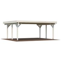 Autokatos Palmako Karl, 20,6m², puuvalmis, sis. alushuovan, Verkkokaupan poistotuote