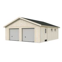 Autotalli Palmako Andre, nosto-ovella, 44,7m²