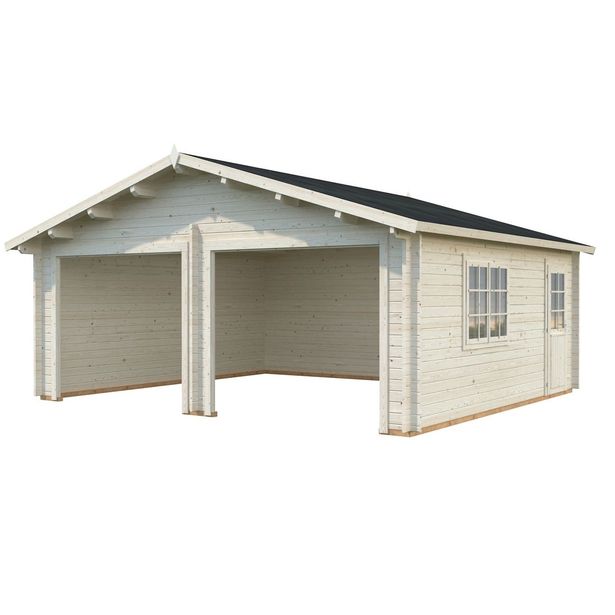 Autotalli Palmako Roger, ilman ovea, 28,4m²