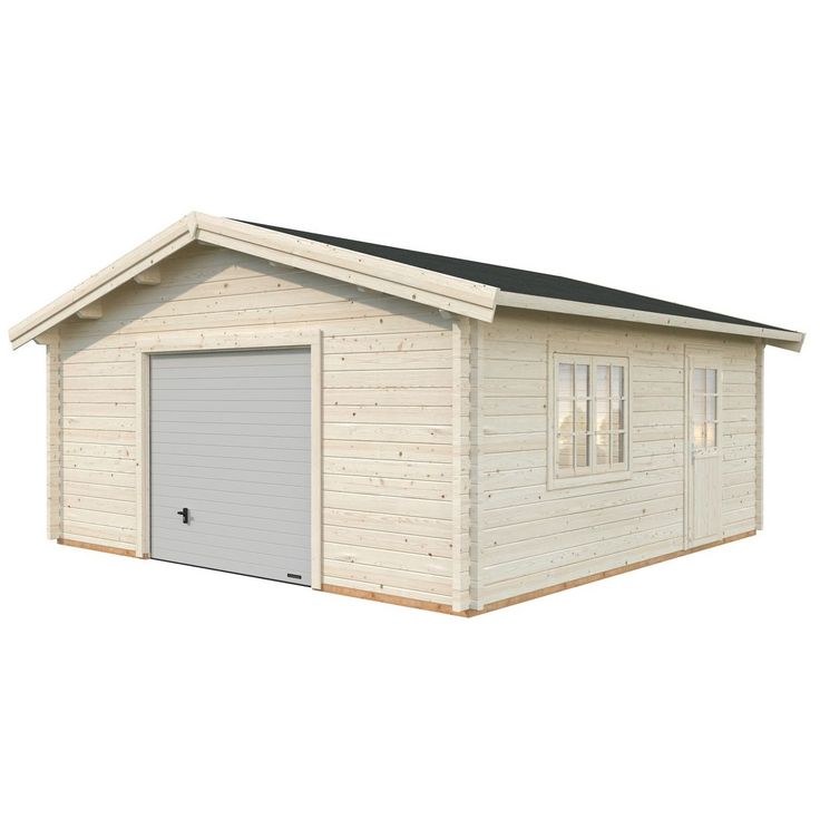 Autotalli Palmako Roger, nosto-ovella, 27,7m² FR70-5656-2