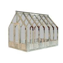 Kasvihuone Palmako Emilia, 8,2m², turvalasi, puurunko