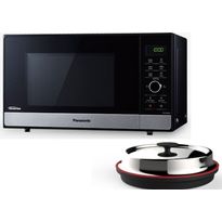 Mikroaaltouuni Panasonic NN-GD38HSGTG, musta/teräs