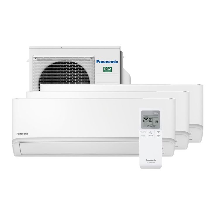 Ilmalämpöpumppu Panasonic Multisplit Z Series CU-3Z52TBE/CS-TZ25ZKEW 