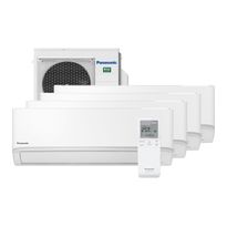 Ilmalämpöpumppu Panasonic Multisplit Z Series CU-4Z68TBE/CS-TZ25ZKEW, 4 sisäyksikköä
