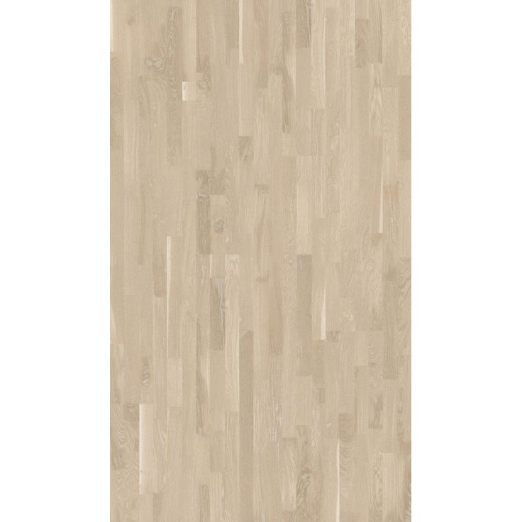 Lautaparketti Baltic Wood Tammi Ivory Creme, 3-sauva, 13,3mm, mattalakattu