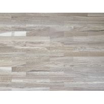 Lautaparketti Forte Tammi, 4-sauva, 14,3mm, valkoinen mattalakattu