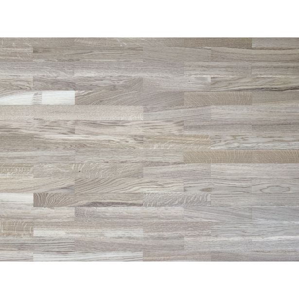 Lautaparketti Forte Tammi, 4-sauva, 14,3mm, valkoinen mattalakattu