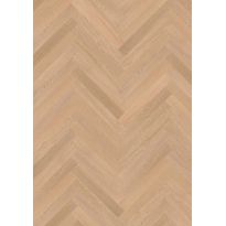 Lautaparketti Floor Experts Tammi Prestige, 3-sauva, 10,3mm, valkoinen mattalakattu