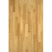 Lautaparketti Baltic Wood Tammi Nature, 3-sauva, 13,3mm, mattalakattu
