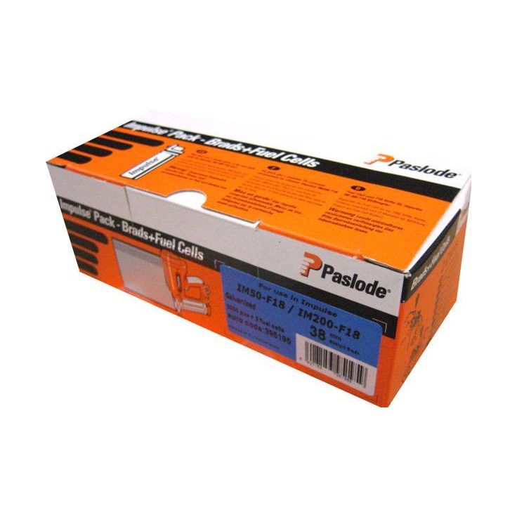 Naulakaasupakkaus Paslode IM50F18 viimeistely 32X1,2 sinkitty 2000 kpl/pkt