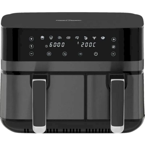 Airfryer ProfiCook PCFR1295H, musta