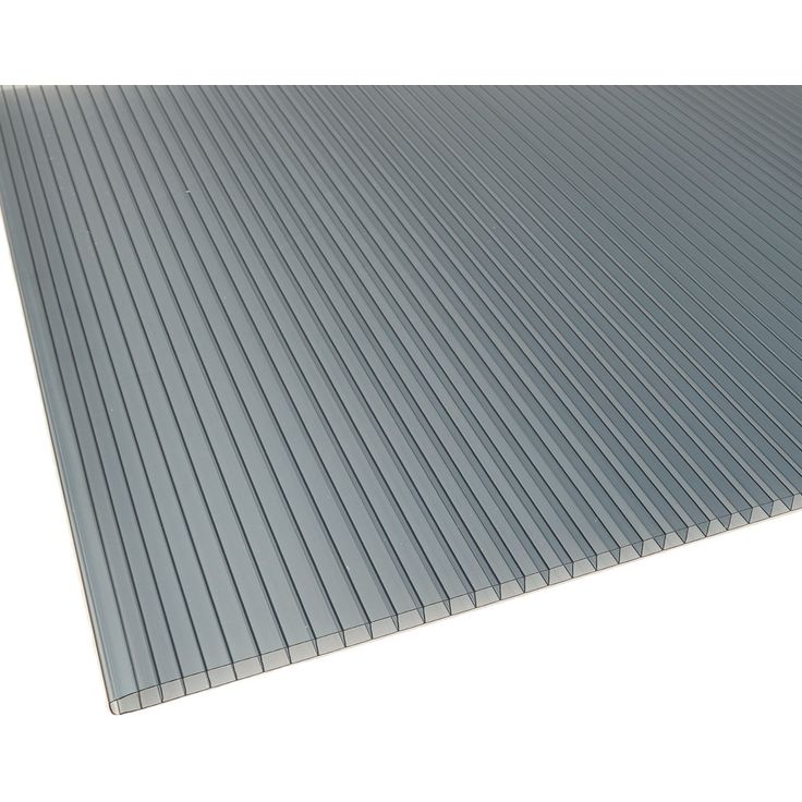 PC-kennolevy Keraplast, 10x2100mm, siniharmaa UV1, määrämittainen