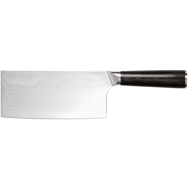 Lihakirves Pepper Damascus, 18cm, VG10-teräs, puukahvalla