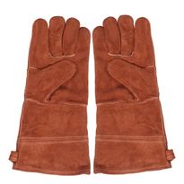 Grillaushanskat Pepper, 38cm, nahka, ruskea