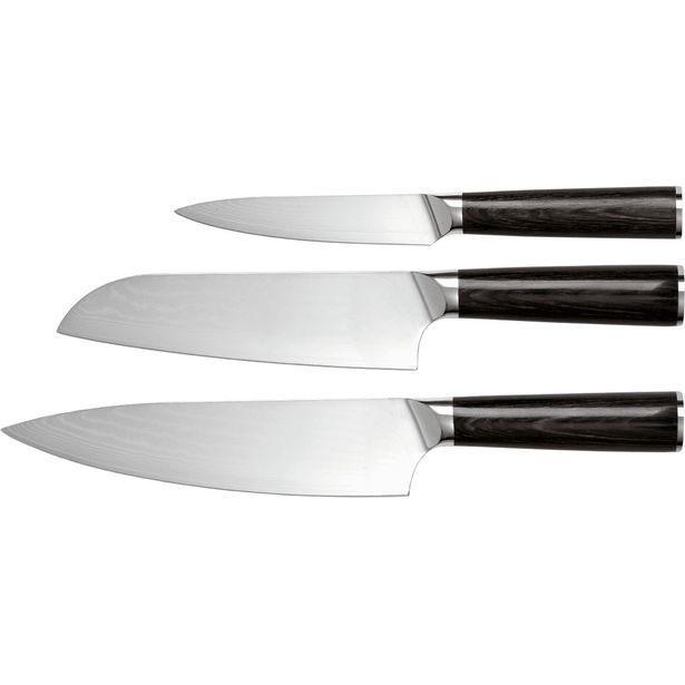 Veitsisetti Pepper, 3 osaa