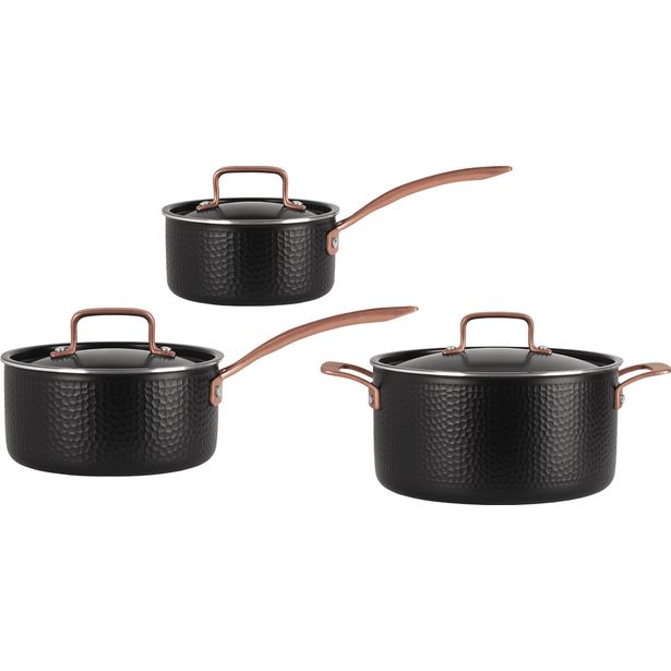 Kattilasetti Pepper, 3 osaa