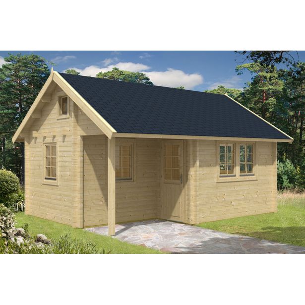 Pihamökki Tene Pertti makuuparvella, 21m²