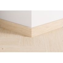 Jalkalista laminaatille Pergo, 12x58x2400mm, 08246 Ivory Oak